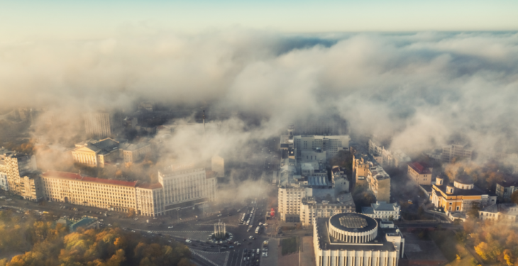 У п’яти районах Києва варто зачиняти вікна