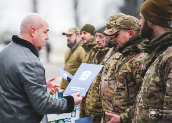 Відзнаки від Тернополя отримали Нацгвардійці