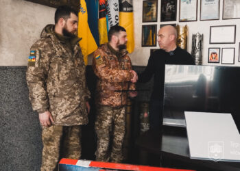 Тернопіль передав техніку для стрілецького батальйону