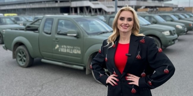 Ірина Федишин закупила для ЗСУ 100 автівок