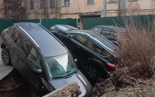 Колапс на Печерську у центрі Києва