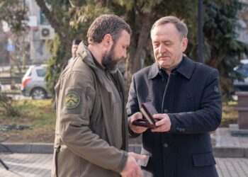 Олександр Починок отримав нагороду від Президента