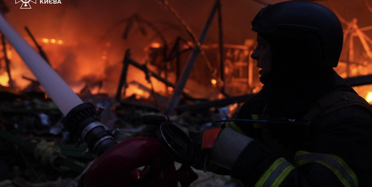 Київ пережив чергову балістичну атаку росіян