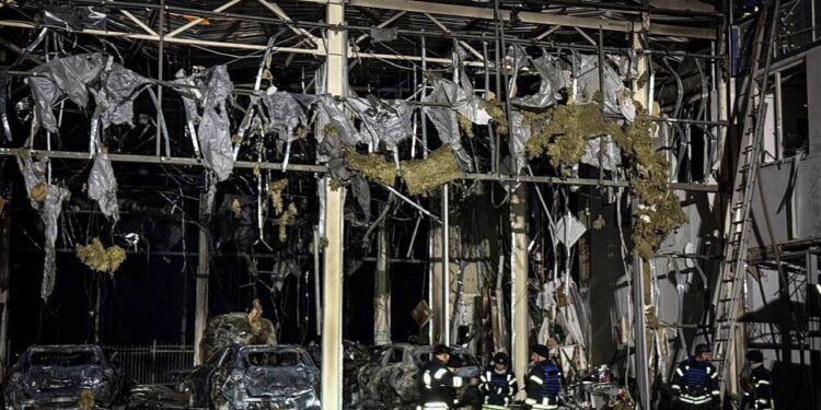 Російський нічний удар дронами по Київській області