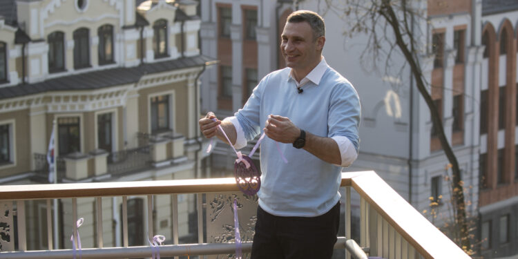 Віталій Кличко привітав українців з Великоднем