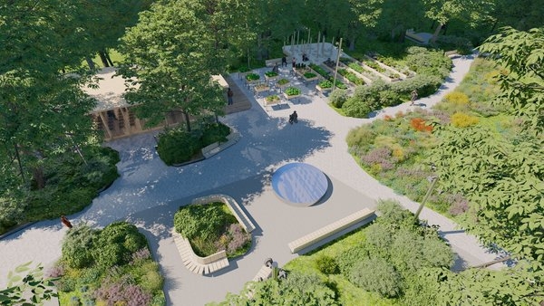 На ВДНГ розпочали будівництво Терапевтичного саду