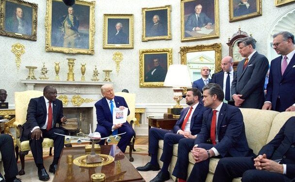 Скандал між Трампом та президентом ПАР у Овальному кабінеті