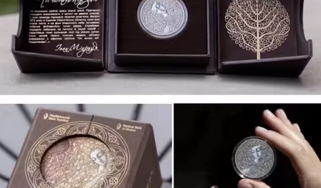 Іван Марчук отримав власну монету від Нацбанку