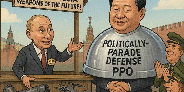 Московський парад із китайським присмаком