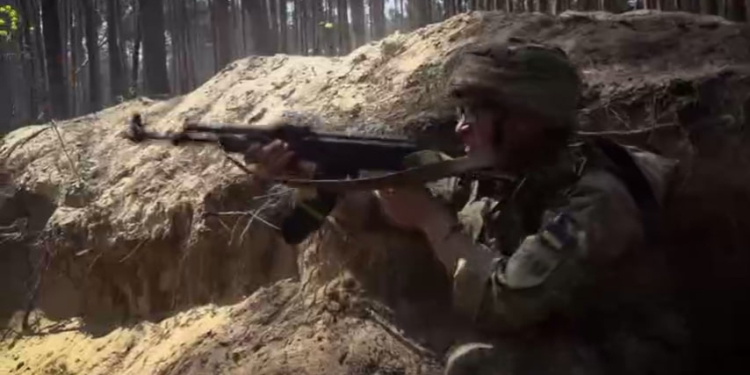 Перші контрактники «18-24» пройшли контрольно-тактичні заняття