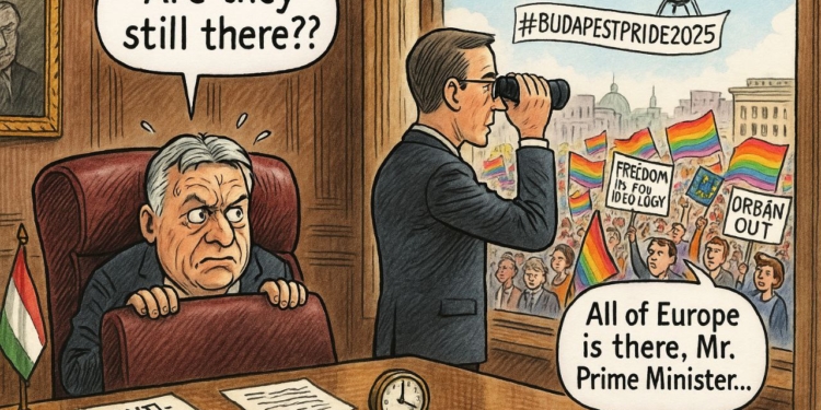 У центрі Будапешта відбувся ЛГБТ-прайд