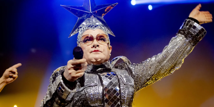 Данилко дав у штангу на концерті в Києві