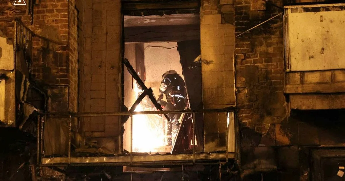 Удар по Харкову. Associated Press