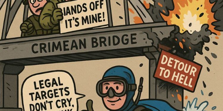 Удар по Кримському мосту