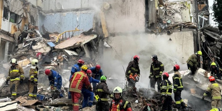 Наслідки російської атаки на Київ, 31 липня 2025 року. Telegram/Тимур Ткаченко