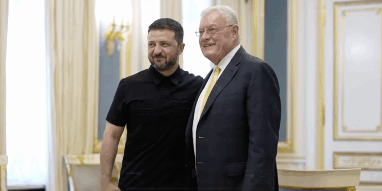 Зеленський обговорив із Келлогом посилення ППО