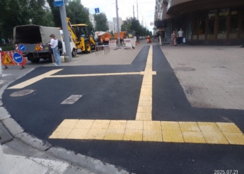 У Києві облаштовують безбар’єрний підхід до Головного військового госпіталя