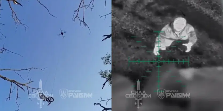 Український захисник евакуювався із оточення на електровелосипеді