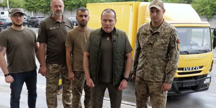 «Українська команда» передала потужну вантажівку бійцям 28 бригади, які вже понад 3 роки знаходяться на передовій, – Палатний