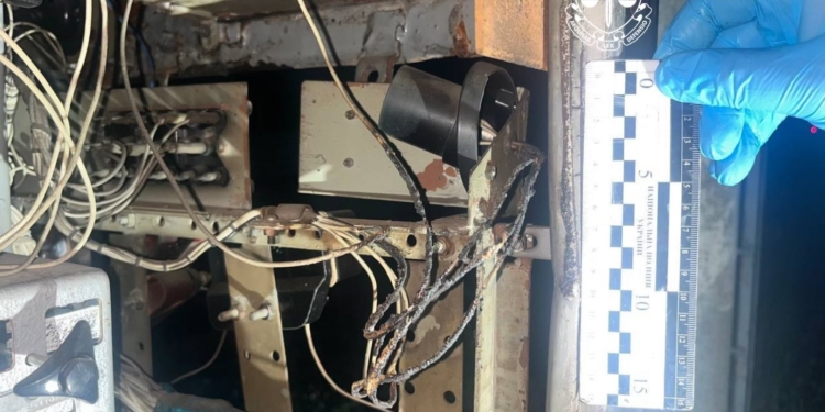 У Києві затримали паліїв залізничних шаф