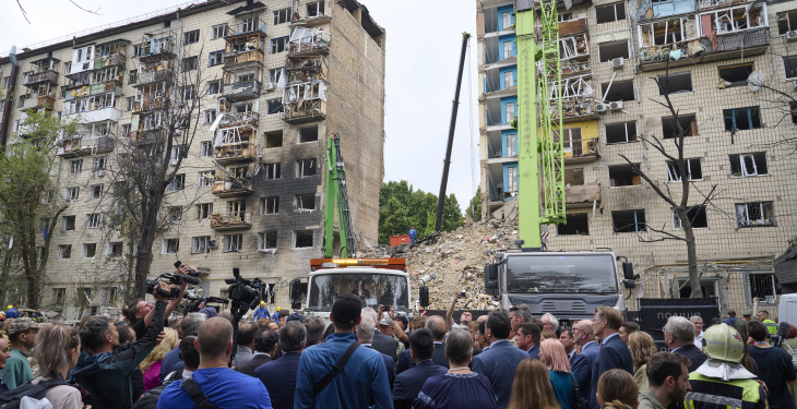 У Солом’янському районі через обстріли пошкоджена чверть житла