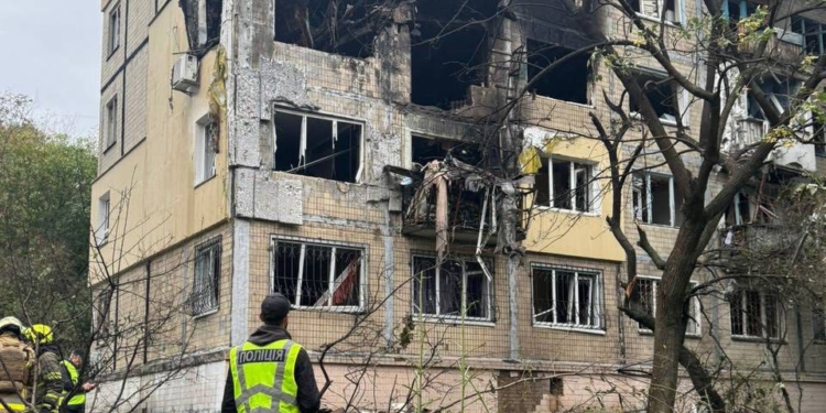 Унаслідок атаки рф на Київ загинуло четверо людей