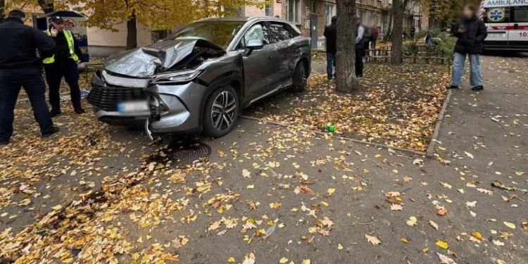 ДТП у Шевченківському районі столиці