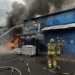 У Києві горів продовольчий склад