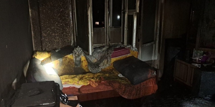Іноземець підпалив квартиру колишньої співмешканки