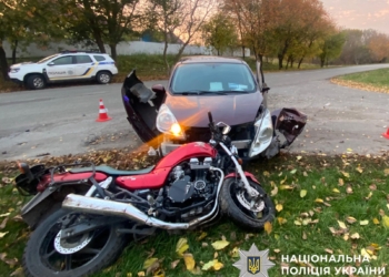 На Бориспільщині в автотрощі постраждав чоловік