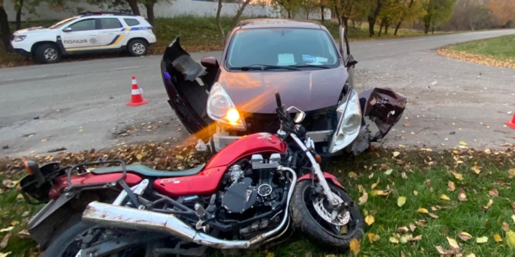 На Бориспільщині в автотрощі постраждав чоловік
