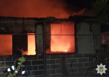 У пожежі загинули малолітні діти та їхній батько