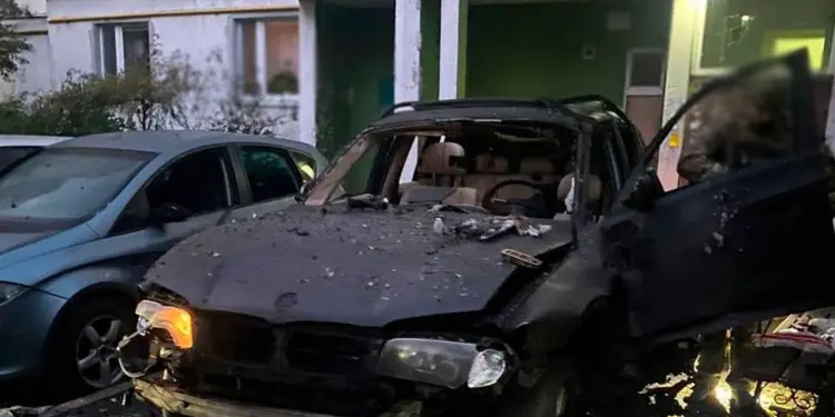 В столиці підірвали автівку
