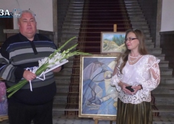 У замку презентували виставку рівненської художниці