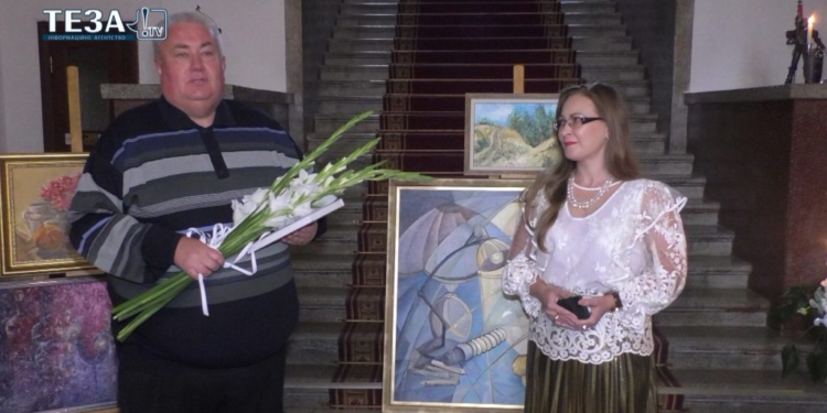 У замку презентували виставку рівненської художниці