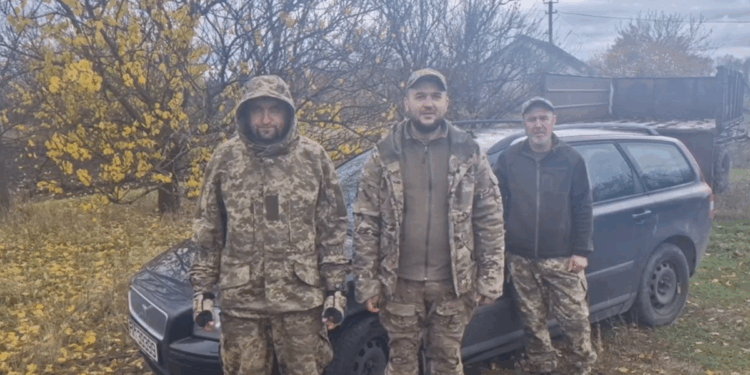 Воїни на Куп’янському напрямку отримали автівку від Миколи Люшняка