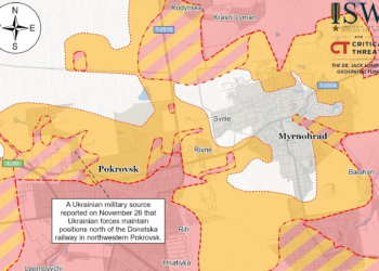Співробітник ISW підробив дані про захоплення Мирнограда, щоб заробити на Polymarket
