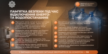 У МВС нагадали про першочергові запаси