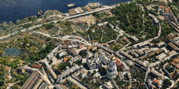 Як виглядав Київ з висоти пташиного польоту у 1918 році