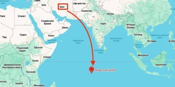 Іран атакував балістичними ракетами базу в Індійському океані