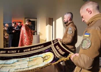 У підрозділах Національної гвардії відбулися богослужіння