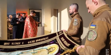 У підрозділах Національної гвардії відбулися богослужіння