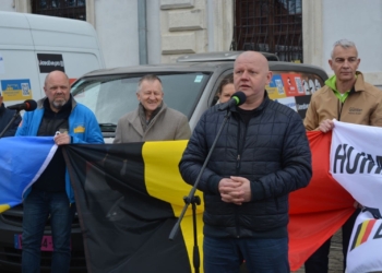 До Збаража прибула партія позашляховиків із Бельгії