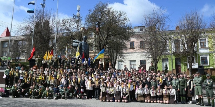 Рік Івана Гавдиди на Тернопільщині: у Бережанах відзначили День першої пластової присяги