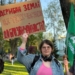 Протест у Маріїнському парку: активісти вимагають ветувати нову редакцію Цивільного кодексу