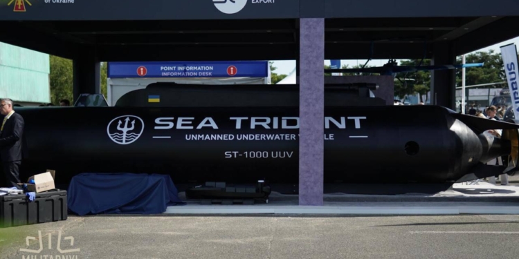 Морський монстр: в Україні розробили унікальний підводний дрон Sea Trident