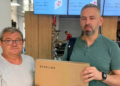«Українська команда» Тернопільщини передала Starlink для 105-ї бригади