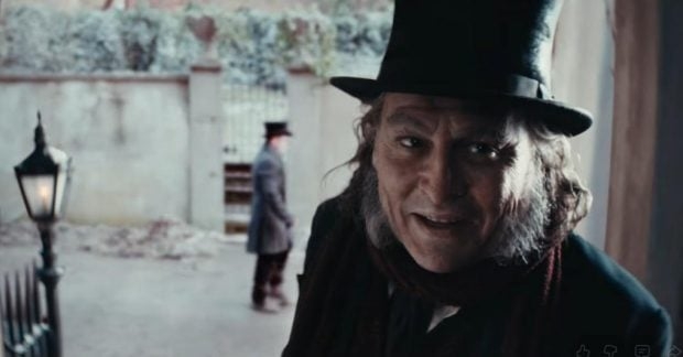 Джонні Депп у ролі Скруджа: вийшов трейлер «Ебенізера»
