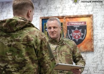 Керівництво поліції Києва відвідало бійців на фронті