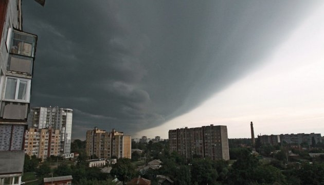 Погода в Київській області: штормове попередження